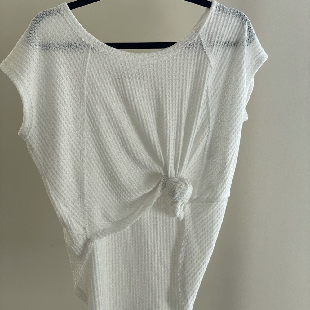 White summer top